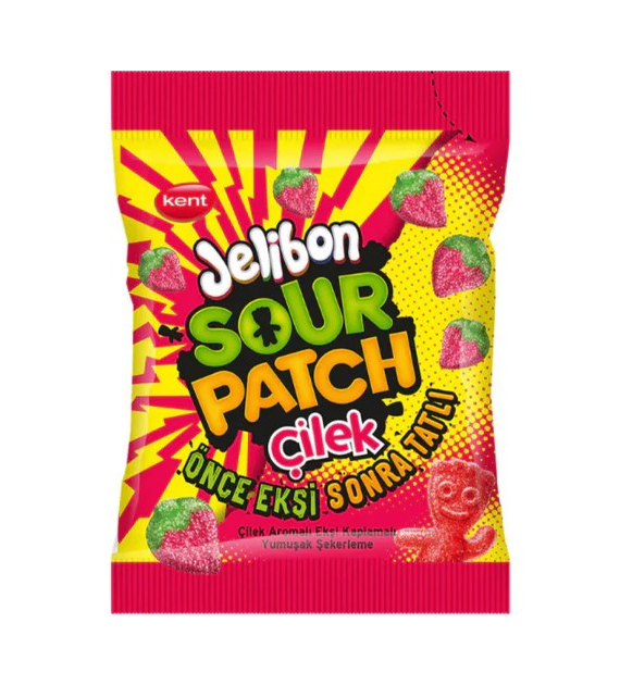 Kent Jelibon Sour Patch Cilek Truskawka 160g