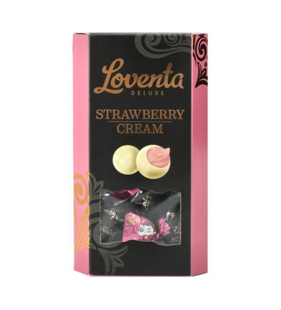 Loventa Deluxe Strawberry Cream Pralinki 130g