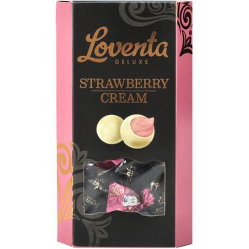 Loventa Deluxe Strawberry Cream Pralinki 130g