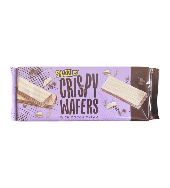 Snazzles Crispy Wafers Cocoa Wafelki 170g