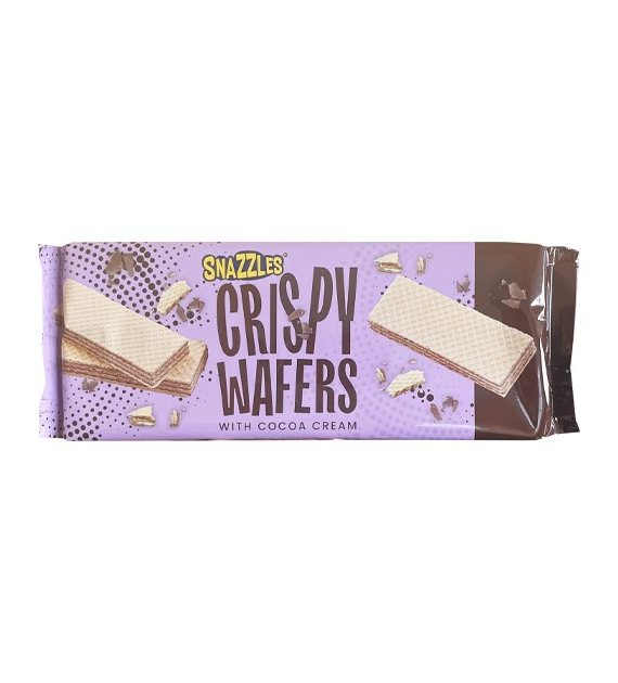 Snazzles Crispy Wafers Cocoa Wafelki 170g