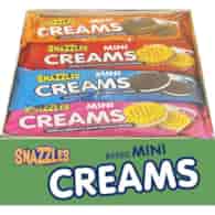 Snazzles Mini Creams Ciasteczka MIX 8szt 280g