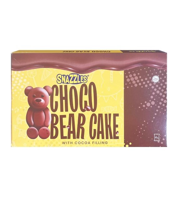 Snazzles Choco Bear Cake Ciastka 4szt 160g