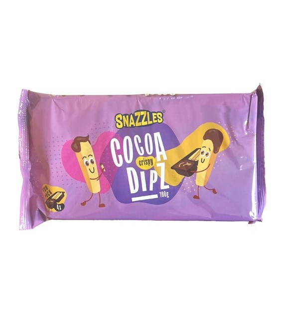 Snazzles Cocoa Crispy Dipz 4szt 100g