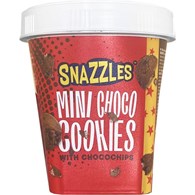 Snazzles Mini Cookies Chocochips Czerwone 125g