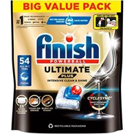 Finish Powerball Ultimate Plus Fresh 54szt 659g