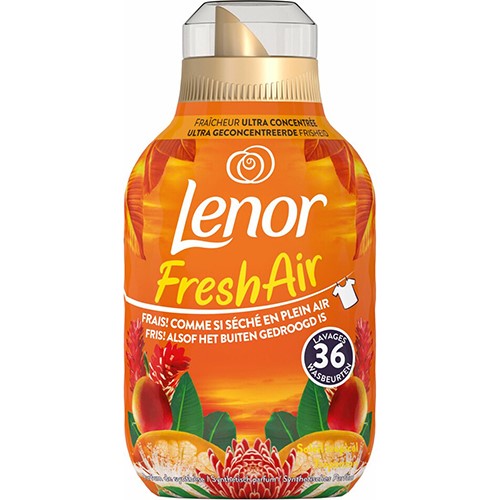 Lenor Fresh Air Soleil Tropical Płuk 36p 504ml