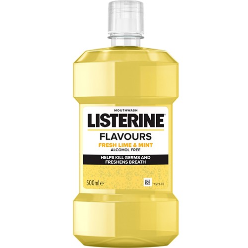 Listerine Flavours Lime & Mint 500ml