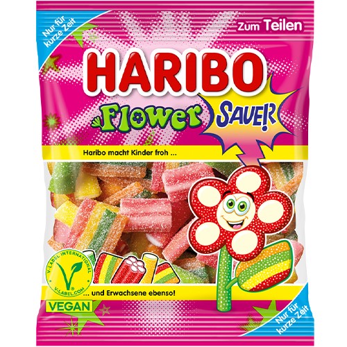 Haribo Flower Sauer 160g