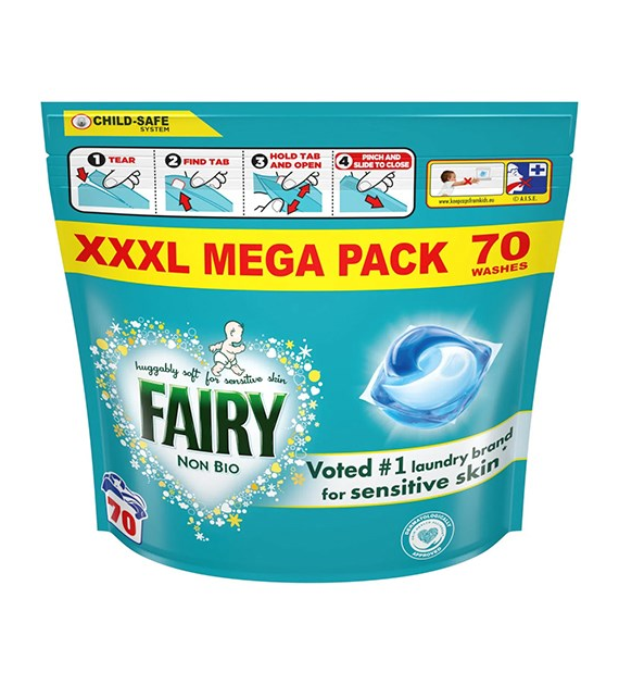 Fairy Non Bio Kapsułki 70p 1,6kg