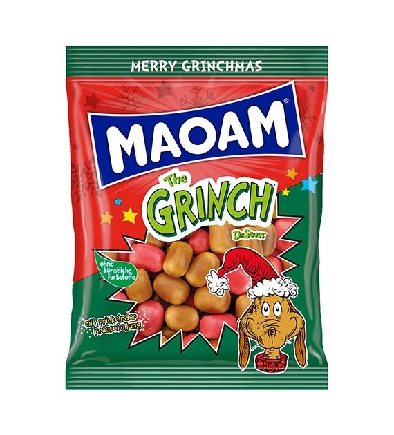 Maoam The Grinch Dr.Seuss Pies Cukierki 175g