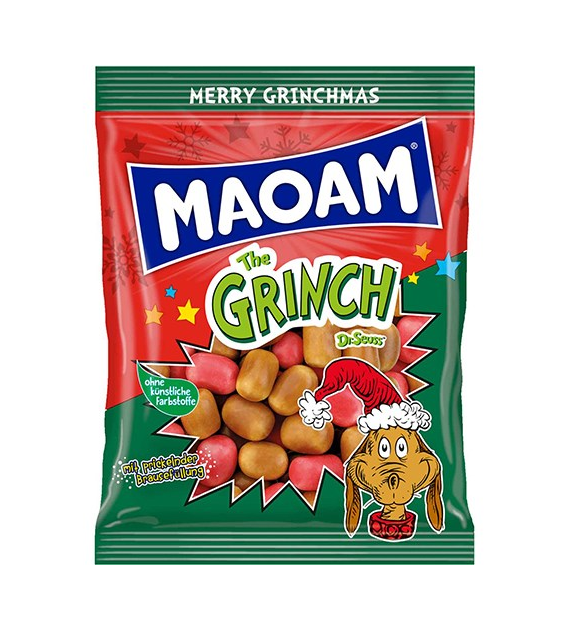 Maoam The Grinch Dr.Seuss Pies Cukierki 175g
