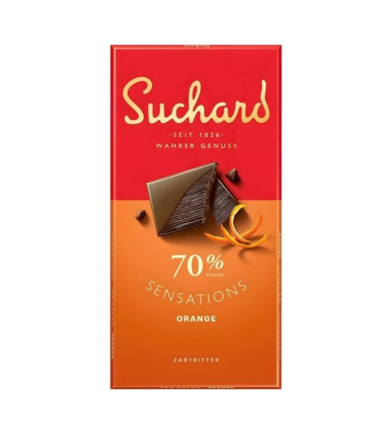 Suchard Sensations Orange 70% Czekolada 100g