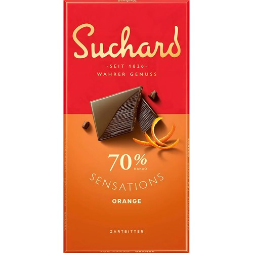 Suchard Sensations Orange 70% Czekolada 100g