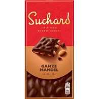 Suchard Ganze Mandel Zartbitter Czekolada 180g
