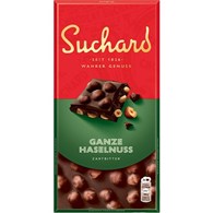 Suchard Ganze Haselnuss Zartbitter Czekolada 180g