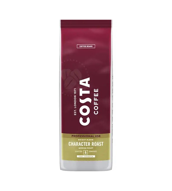 Costa Coffee Bright Blend Character Roast 1kg Z