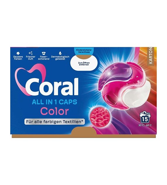 Coral All in 1 Caps Color 15p 259g