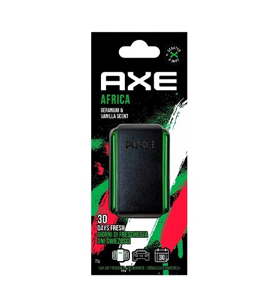Axe Auto Africa Geranium & Vanilla Odś 20g