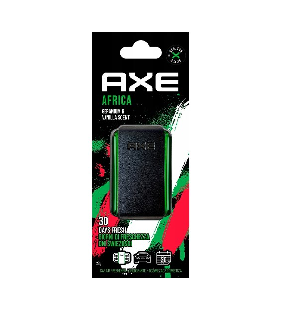 Axe Auto Africa Geranium & Vanilla Odś 20g