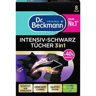 Dr.Beckmann Intensiv-Schwarz Tucher Chust 8szt