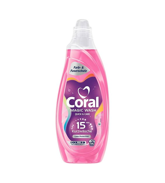 Coral Magic Wash Quick & Care Color 54p 2,1L