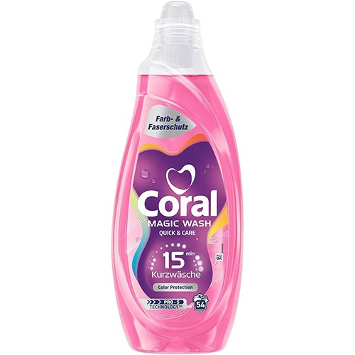 Coral Color Magic Wash Quick & Care 54p 2,1L