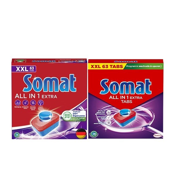 Somat All in 1 Extra Tabs 63szt 1kg