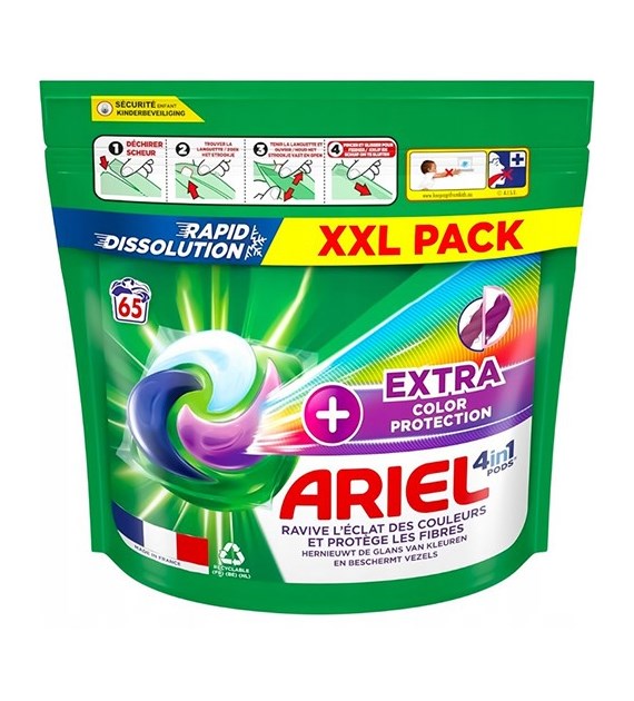 Ariel 4in1 Pods Extra Color Protection 65p 1,6kg