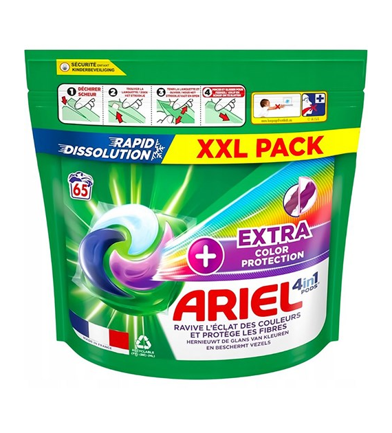 Ariel 4in1 Pods Extra Color Protection 65p 1,6kg