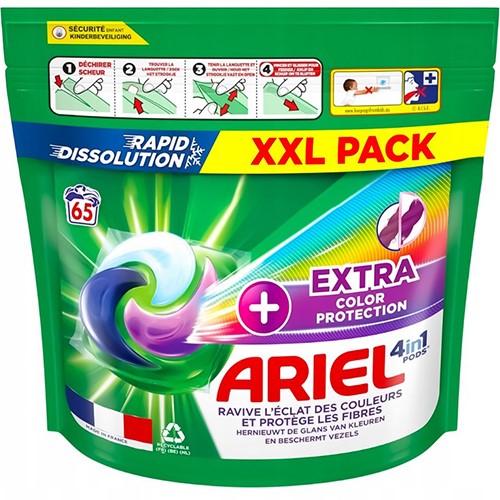 Ariel 4in1 Pods Extra Color Protection 65p 1,6kg