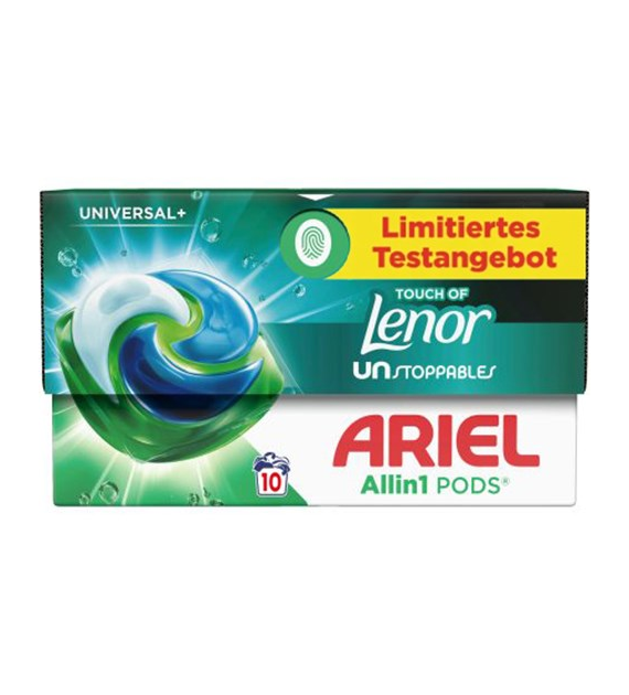 Ariel All in1 Pods Universal+ Touch Lenor 10p 211g