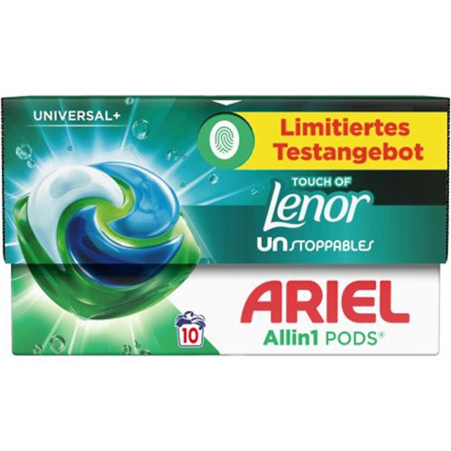 Ariel All in1 Pods Universal+ Touch Lenor 10p 211g