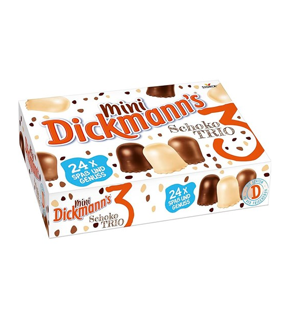 Storck Mini Dickmanns Schoko Trio 24szt 200g