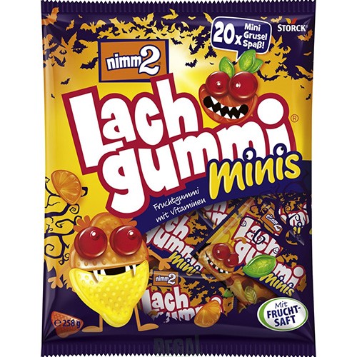 Nimm2 Lach Gummi Minis 258g