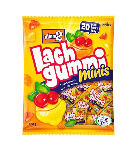 Nimm2 Lach Gummi Minis 258g