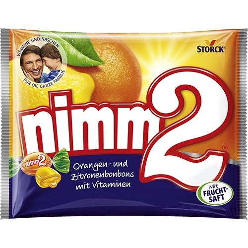 Nimm2 Orangen Zitronen Cukierki 240g