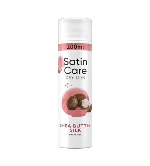 Satin Care Dry Skin Shea Butter Shave Gel 200ml