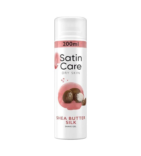 Satin Care Dry Skin Shea Butter Shave Gel 200ml