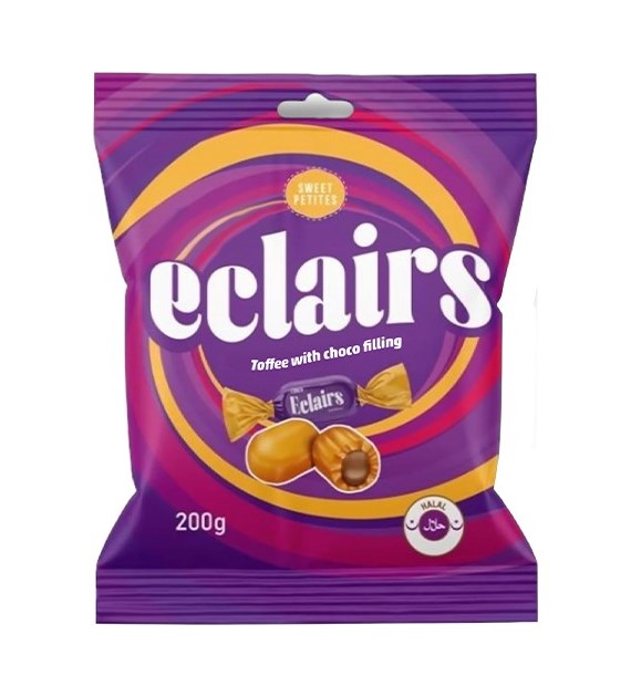 Sweet Petites Eclairs Toffee Choco Cukierki 200g