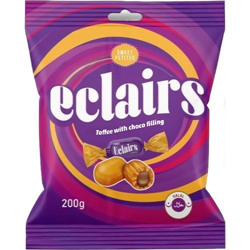 Sweet Petites Eclairs Toffee Choco Cukierki 200g