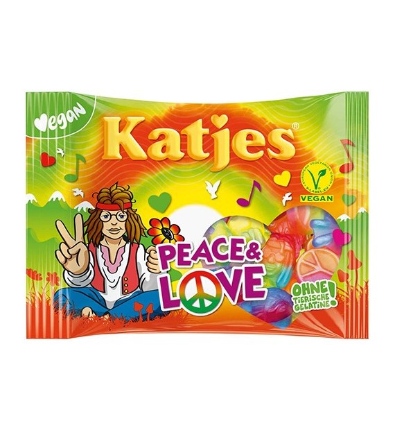 Katjes Peace & Love Vegan Żelki 175g