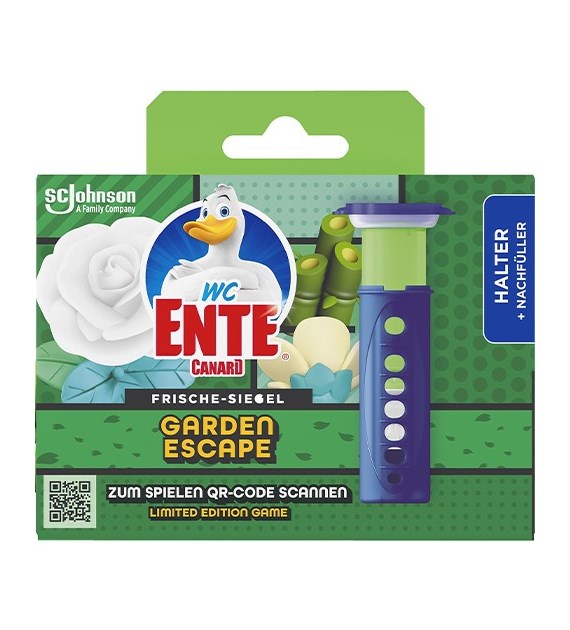 WC Ente Frische Siegel Garden Escape Stempel 36ml