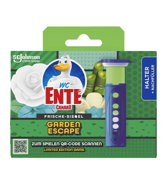 WC Ente Frische Siegel Garden Escape Stempel 36ml