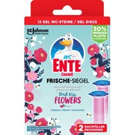 WC Ente Frische Siegel Flower Zapas Stempel 2x36ml