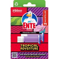 WC Ente Frische Siegel Tropical Adven Zapas 2x36ml
