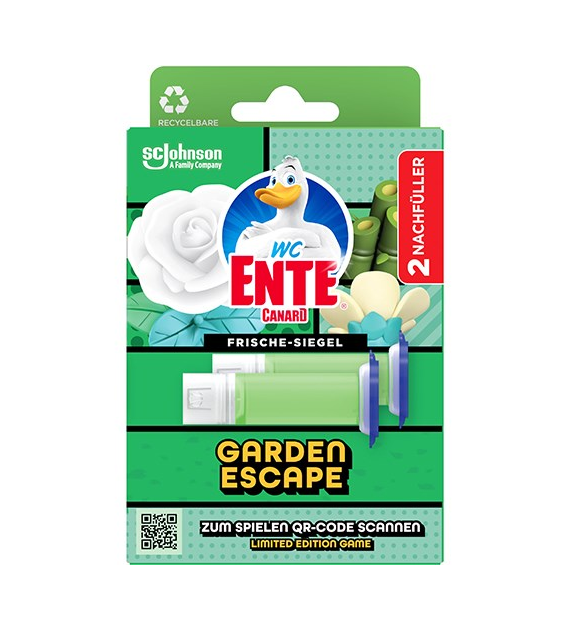 WC Ente Frische Siegel Garden Escape Zapas 2x36ml