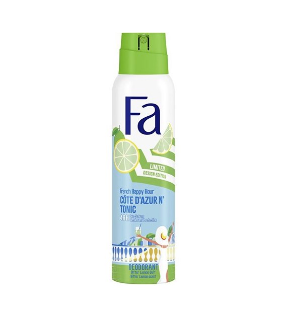 Fa Cote d'Azur n' Tonic Deo 150ml