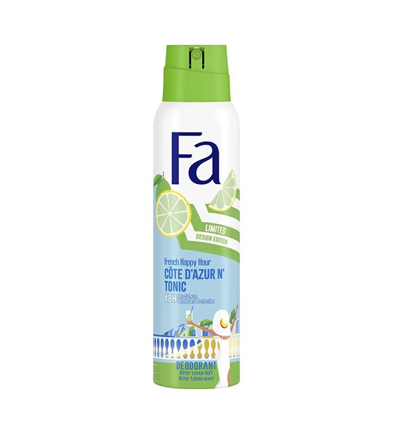 Fa Cote d'Azur n' Tonic Deo 150ml