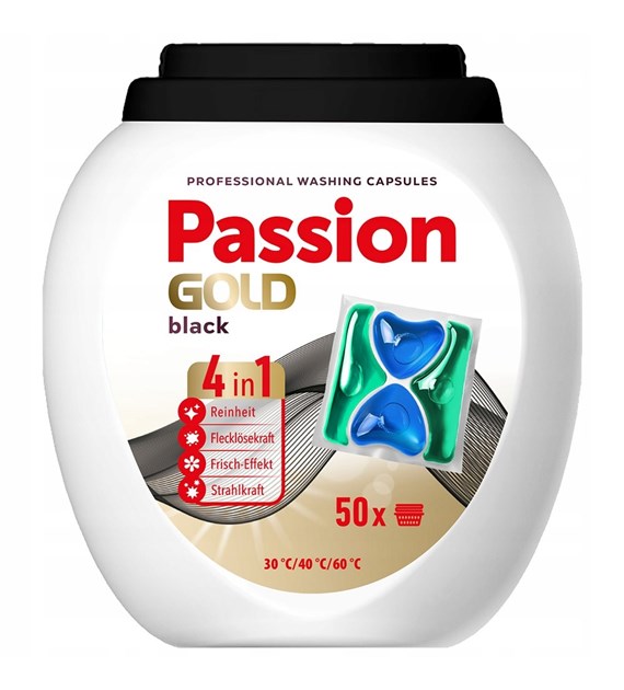 Passion Gold 4in1 Black Caps 50p 900g